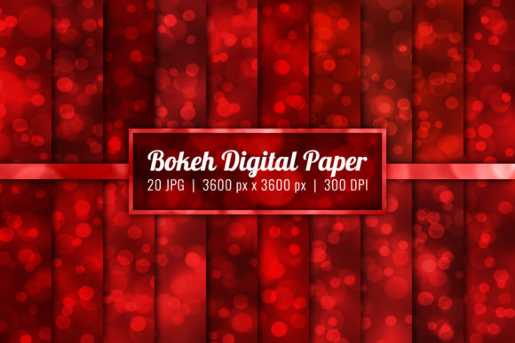 Download Bokeh Background Digital Paper Set-36 - Premium Resources